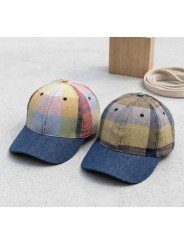 Gorra de Cuadros Top Hats con Visera Tejana | Estilo Casual
