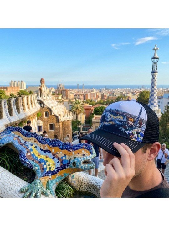 Antoni Gaudi Parc Güell,  Trucker Cap | Top Hats Spain Collection