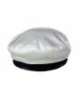 Sailor Cap with Embroidered Anchor & Laurel | Top Hats