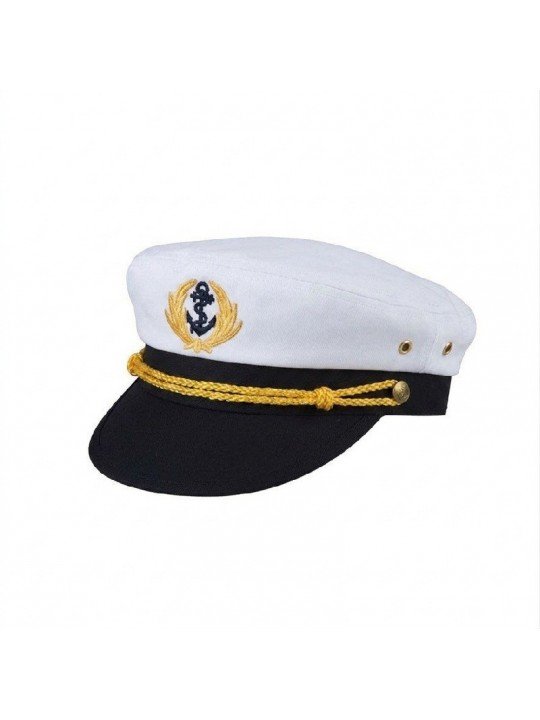 Gorra de Marinero con Ancla y Laurel Bordado | Top Hats
