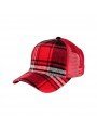 Gorra de Cuadros con Rejilla para Invierno | Cálida, Transpirable y Elegante.