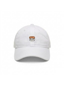 Gorra Sushi Bordada Corona Blanda | Diseño Divertido