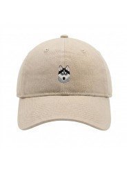 Top Hats | Gorra personalizada con bordado de perro Husky
