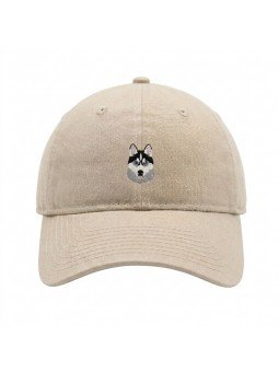 Top Hats | Gorra personalizada con bordado de perro Husky