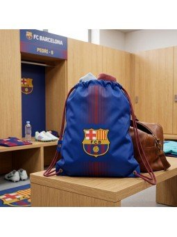 Gym Bag FC Barcelona con Escudo Estampado | Bolsa Deportiva Barça