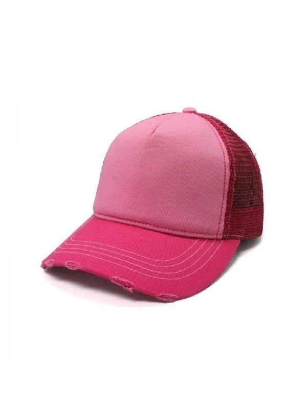 Gorra Rapper Destroyed de Rejilla de Atlantis | Gorra Personalizable con Bordado