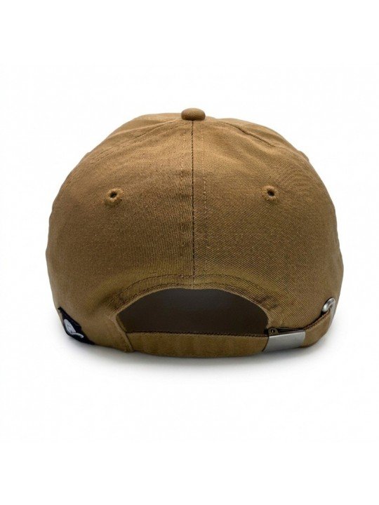 Gorra Camel Top Hats con Bordado de Caballo | Corona Blanda