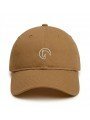 Gorra Camel Top Hats con Bordado de Caballo | Corona Blanda