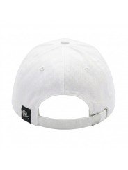 Gorra Top Hats con Palmera Bordada Blanca | Corona Blanda