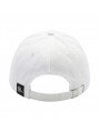 Gorra Top Hats con Palmera Bordada Blanca | Corona Blanda