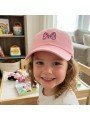 Gorra infantil con bordado de lazo | Estilo dulce y cómodo | Top Hats