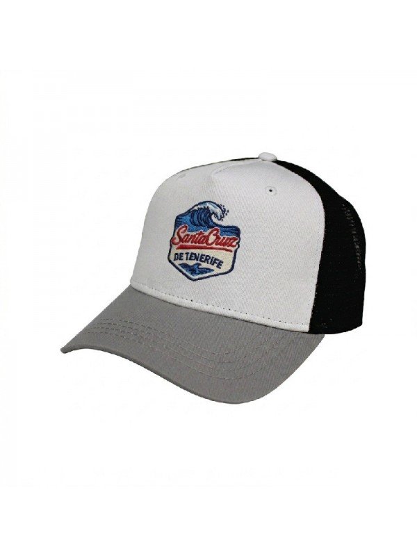 Gorra Top Hats Santa Cruz de Tenerife con Ola Surfera Bordada
