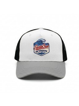 Gorra Top Hats Santa Cruz de Tenerife con Ola Surfera Bordada