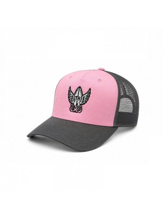 Gorra Top Hats de Rejilla con Bordado de Tabla de Surf con Alas | Estilo Surf