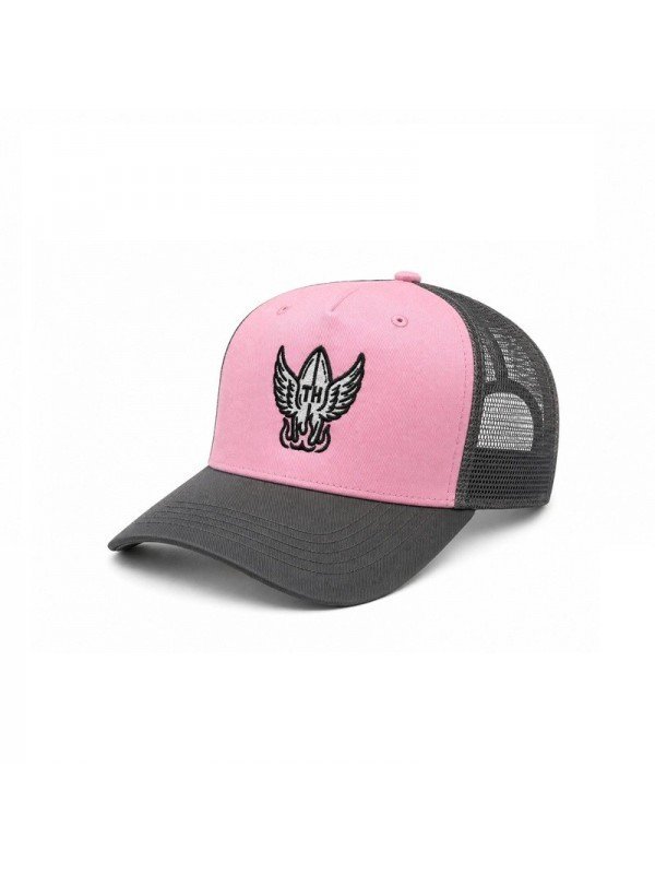 Gorra Top Hats de Rejilla con Bordado de Tabla de Surf con Alas | Estilo Surf