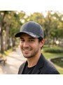 Flexfit Closed Back Black Marl Cap | Urban Style