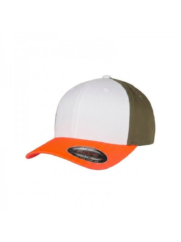 Flexfit Three-Color Closed Back Cap | Modern Urban Style