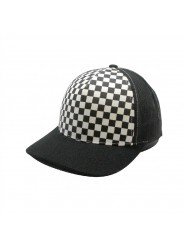 Gorra Flexfit de Rejilla con Diseño Cuadros Ajedrez | Estilo Urbano