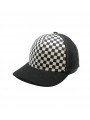 Gorra Flexfit de Rejilla con Diseño Cuadros Ajedrez | Estilo Urbano