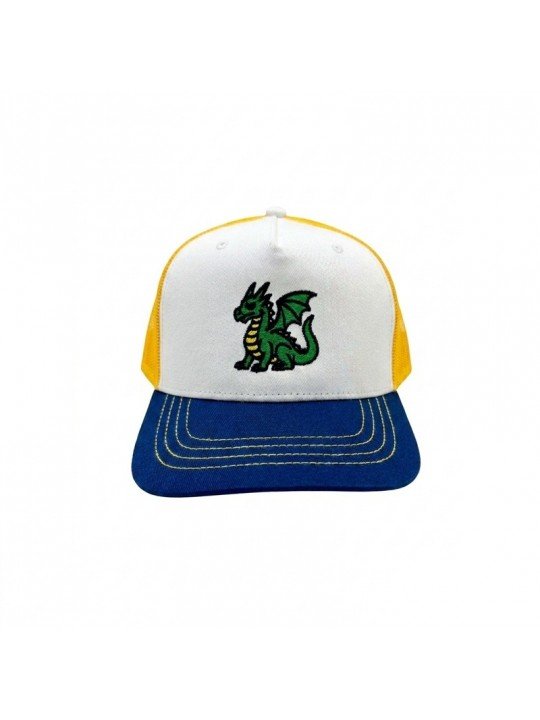 Top Hats Kids Dragon Cap | Embroidered Mesh Hat for Children