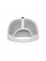 Gorra Snapback de Rejilla Flexfit con el frontal negro | Estilo Urbano Visera Plana