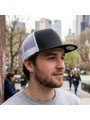 Flexfit Mesh 2 Tone Snapback Cap | Flat Brim Urban Style