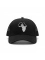 Gorra Top Hats de Rejilla con Bordado de África y Motocicleta