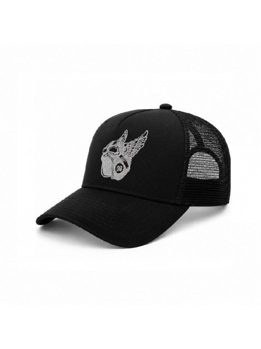 Top Hats Cap with Winged Helmet Embroidery | Premium Style
