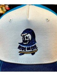 Gorra Top Hats Ride or Die | Bordado de Ola, Surf y Skate