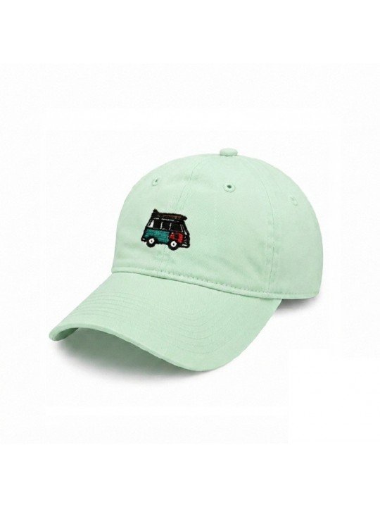 Gorra Top Hats con Furgoneta Surf | Bordado de Tabla de Surf