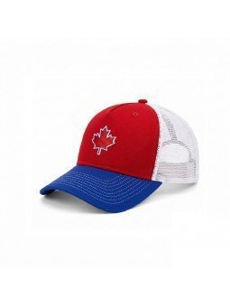 Gorra Trucker Canadá Roja, Blanca y Azul | Top Hats