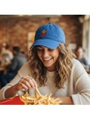 Gorra con Bordado de Patatas Fritas | Top Hats