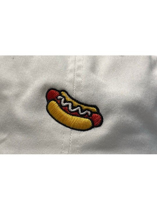 Top Hats Cap with Embroidered Hot Dog