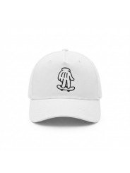 Top Hats Cap with Embroidered Skateboard and Hand