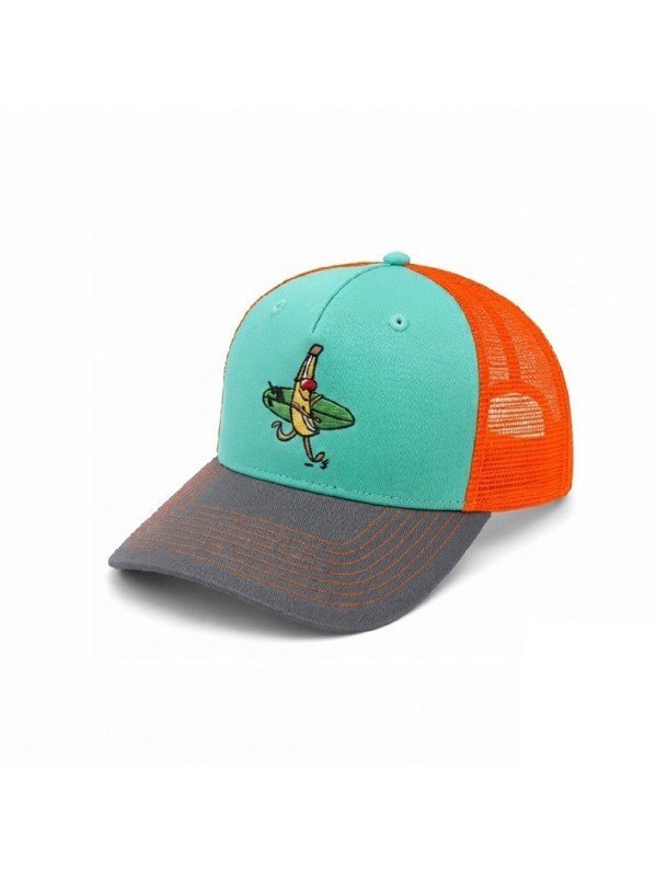 Top Hats Split Surfing Banana Cap | Embroidered Cap