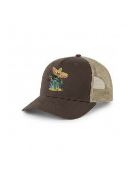 Gorra con Cactus, Sombrero Mexicano y Puro | Diseño Bordado Original