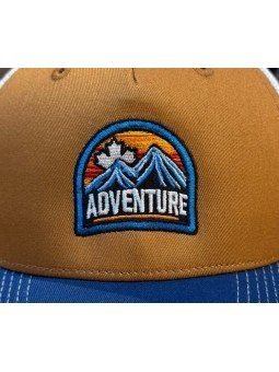 Gorra Top Hats con Bordado de ADVENTURE y Montañas