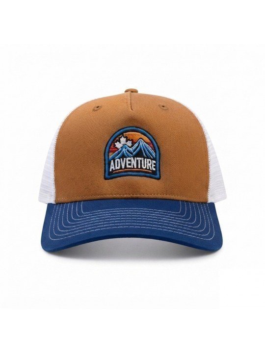 Gorra Top Hats con Bordado de ADVENTURE y Montañas