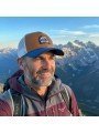 Gorra Top Hats con Bordado de ADVENTURE y Montañas