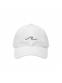 Gorra Top Hats con Bordado de Ola Minimalista | Estilo Surf