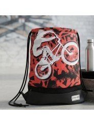Gym Bag con Estampado de Bicicleta | Bolsa Deportiva Resistente