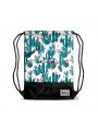 Cactus Print Gym Bag | Lightweight and Durable Sports Drawstring Bag
