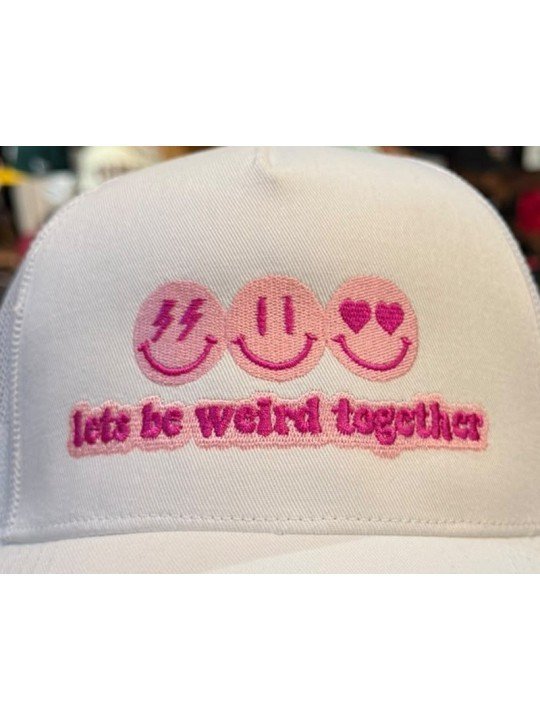 Gorra Trucker "Let's be weird together" | Estilo Único