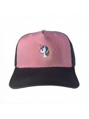 Gorra de Rejilla Top Hats con Unicornio Bordado | Trucker Ajustable