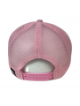 Gorra de rejilla con un divertido gato bordado de top hats