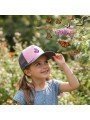 Gorra Infantil de Rejilla con Mariposa Bordada | Top Hats