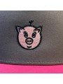 Gorra Infantil de Rejilla con Cerdito Bordado | Top Hats
