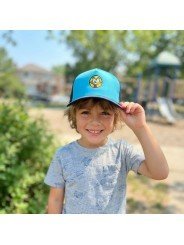 Gorra Infantil con Emoji Loco Bordado | Top Hats