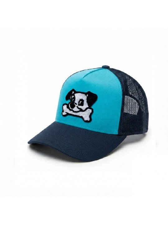Gorra Infantil de Rejilla con Perro Bordado | Top Hats