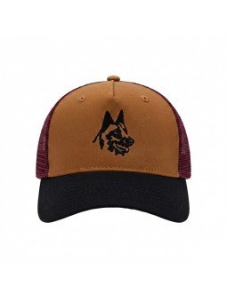 Gorra de Rejilla Top Hats con Pastor Alemán Bordado | Trucker